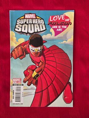 2010 MARVEL, SUPER HERO SQUAD COMIC BOOK, FEATURING FALCON, ISSUE #2!!!